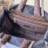 Top view of modern classic women's handbag – women's everyday handbag