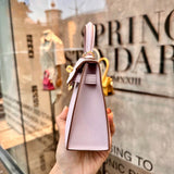 Sculpted handbag styled for everyday wear