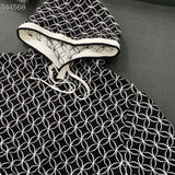 Flat lay presentation of Louis Vuitton luxury clothing with contemporary cut