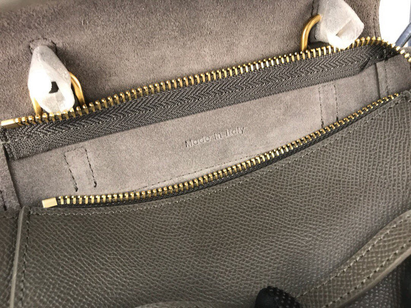 Handle and strap detail of everyday-luxe signature women's handbag – women's luxury accessory