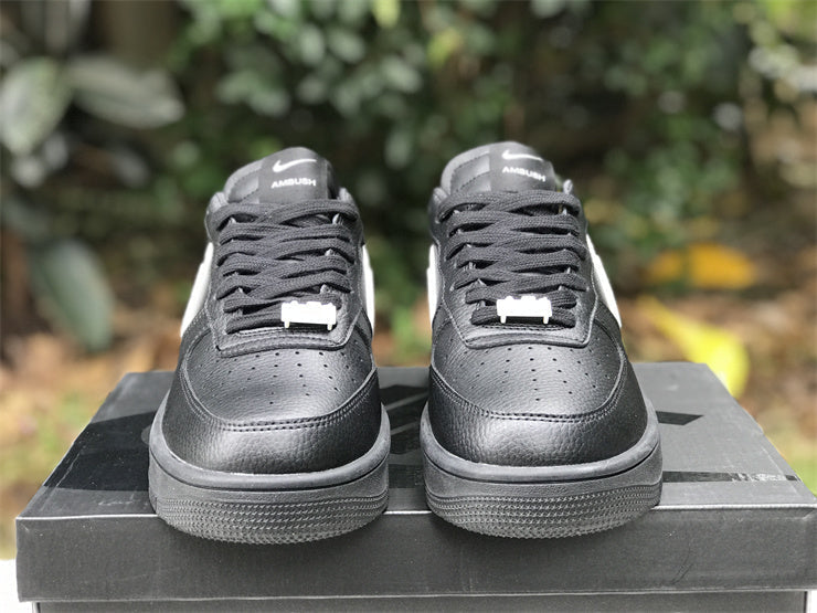 Nike fresh white-and-black luxury sneakers view 19 signature lace-up style