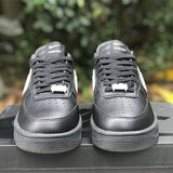 Nike fresh white-and-black luxury sneakers view 19 signature lace-up style