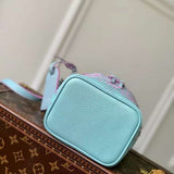Interior view of structured signature women's handbag – women's designer-style accessory