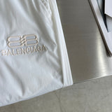 Close-up of Balenciaga designer clothing craftsmanship