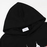 Flat lay presentation of Rhude luxury clothing with signature branding