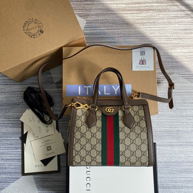 Front view of signature everyday-luxe women's handbag – women's luxury handbag