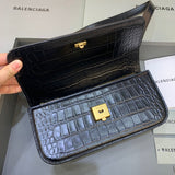 Statement Vegan Leather Handbag - Everyday Elegance | Women's Luxury Handbag #412 - styled full view (image 7) of designer-inspired handbag
