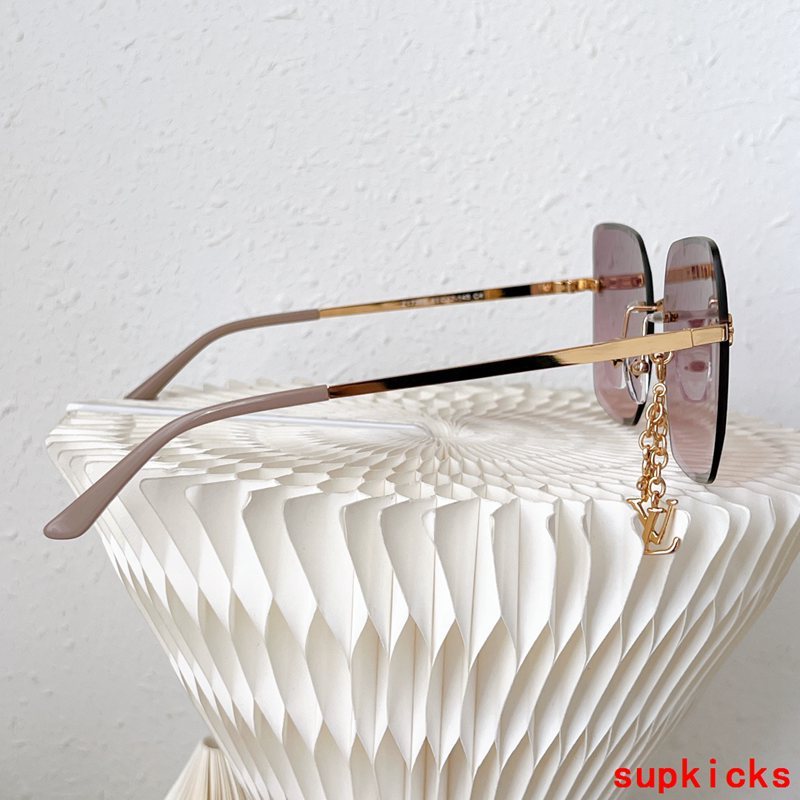 Front view of Louis Vuitton unisex sunglasses