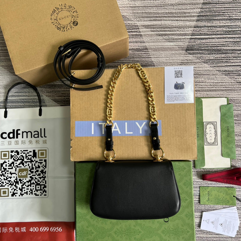 Front view of signature premium women's handbag – women's luxury accessory