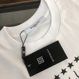 Full styled look of Givenchy luxury clothing with relaxed-fit cut