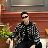 Front view of Louis Vuitton luxury clothing with runway-inspired design
