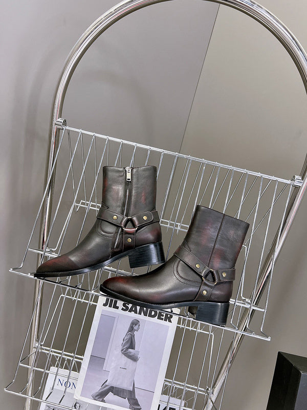 Saint Laurent luxury shoes back view — premium authentic designer style