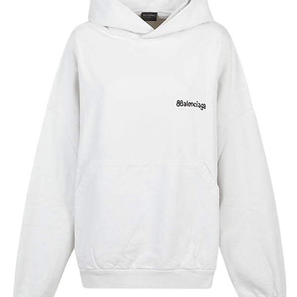 Balenciaga Hoodies- BALENCIAGA Cotton Hoodie with Logo - FW23 Premium Designer Casual Hoodie