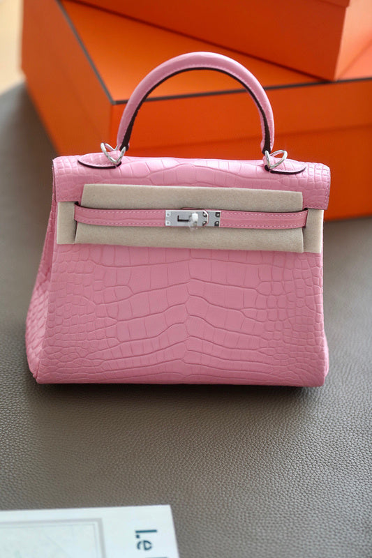 Interior view of polished premium bag