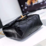Zivas Charm Contemporary Flair Fashion Handbag (Signature Shape & Finish) – Back View
