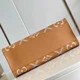Styled lifestyle shot of sleek everyday-luxe women's handbag – women's statement bag