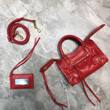 Effortless Faux Leather Handbag - Premium Craftsmanship Detailing | Women's Statement Accessory #636 - front view (image 1) of designer-inspired handbag