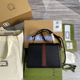 Front view of structured everyday-luxe women's handbag – women's designer-style accessory