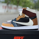 Nike sneakers detailed view showing premium designer craftsmanship