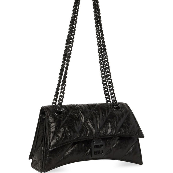 Balenciaga Bags- BALENCIAGA Crushed Leather Chain S Hobo Handbag Elegant Everyday Designer Handbag