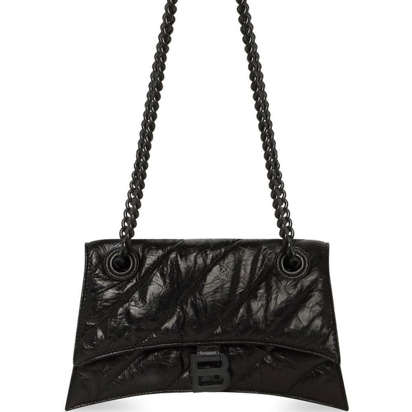 Balenciaga Bags- BALENCIAGA Crushed Leather Chain S Hobo Handbag Elegant Everyday Designer Handbag