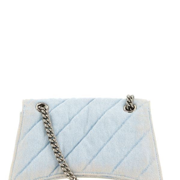 Balenciaga Bags- BALENCIAGA Denim Crush S Mini Shoulder Handbag Elegant Everyday Designer Handbag