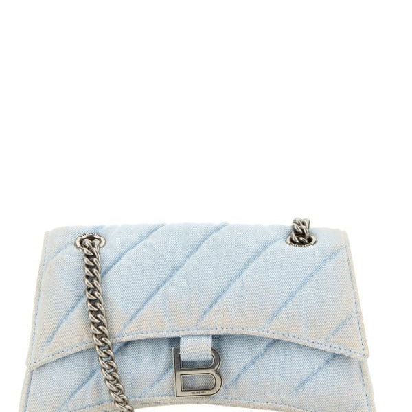 Balenciaga Bags- BALENCIAGA Denim Crush S Mini Shoulder Handbag Elegant Everyday Designer Handbag
