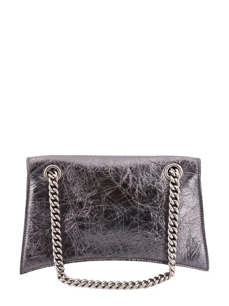 Balenciaga Bags? BALENCIAGA Mini Creased Effect Shoulder Handbag Luxury Designer Leather Handbag