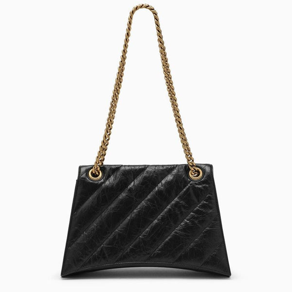 Balenciaga Bags- BALENCIAGA Crush Chain Handbag M - A Chic Shoulder Bag for Women Elegant Everyday Designer Handbag