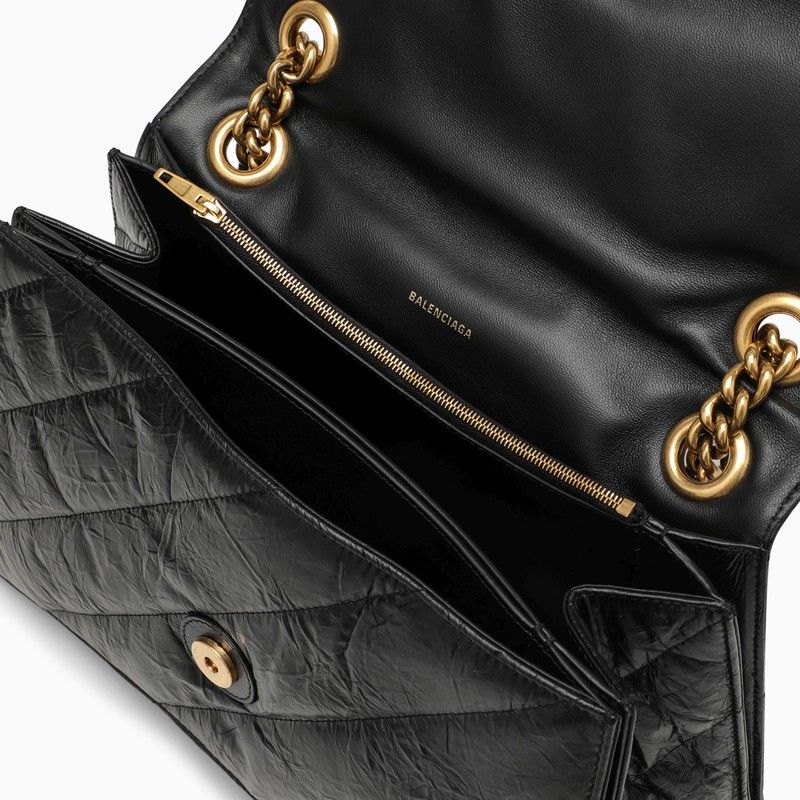 Balenciaga Bags- BALENCIAGA Crush Chain Handbag M - A Chic Shoulder Bag for Women Elegant Everyday Designer Handbag