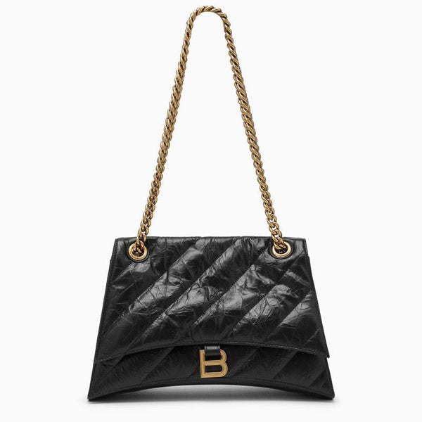 Balenciaga Bags- BALENCIAGA Crush Chain Handbag M - A Chic Shoulder Bag for Women Elegant Everyday Designer Handbag