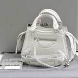Noctaris elegant leather Luxury Bag top view