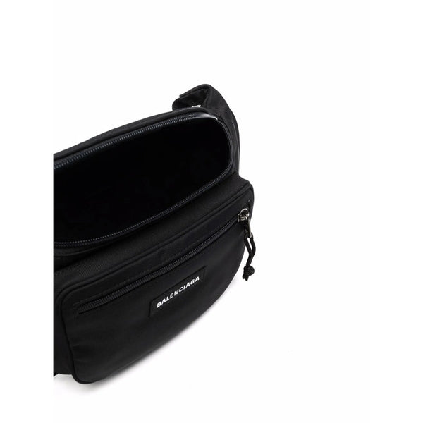 Balenciaga Bags- Balenciaga Black Belt Bags Men Premium Designer Shoulder Bag
