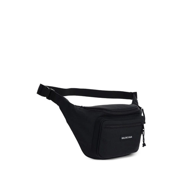Balenciaga Bags- Balenciaga Black Belt Bags Men Premium Designer Shoulder Bag