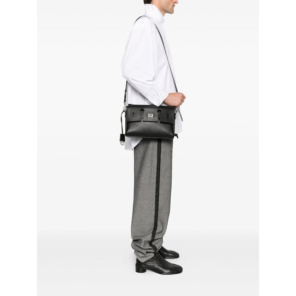 Balenciaga Bags? Balenciaga Black Messenger Bags Men Luxury Designer Leather Handbag