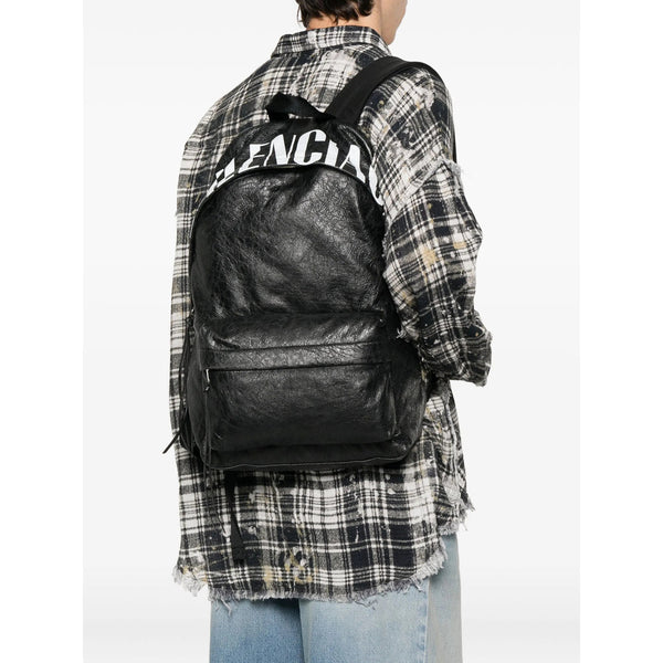 Balenciaga Bags- Balenciaga Black Backpacks Men Elegant Everyday Designer Handbag