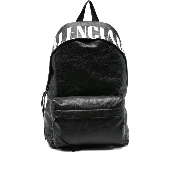 Balenciaga Bags- Balenciaga Black Backpacks Men Elegant Everyday Designer Handbag
