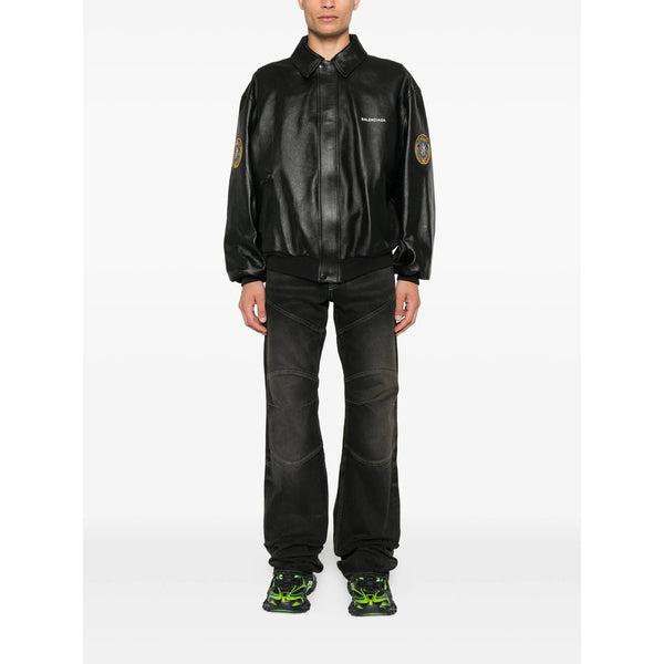 Balenciaga Jackets? Balenciaga Black Jackets - Bomber Jackets Men Stylish Everyday Designer Outerwear