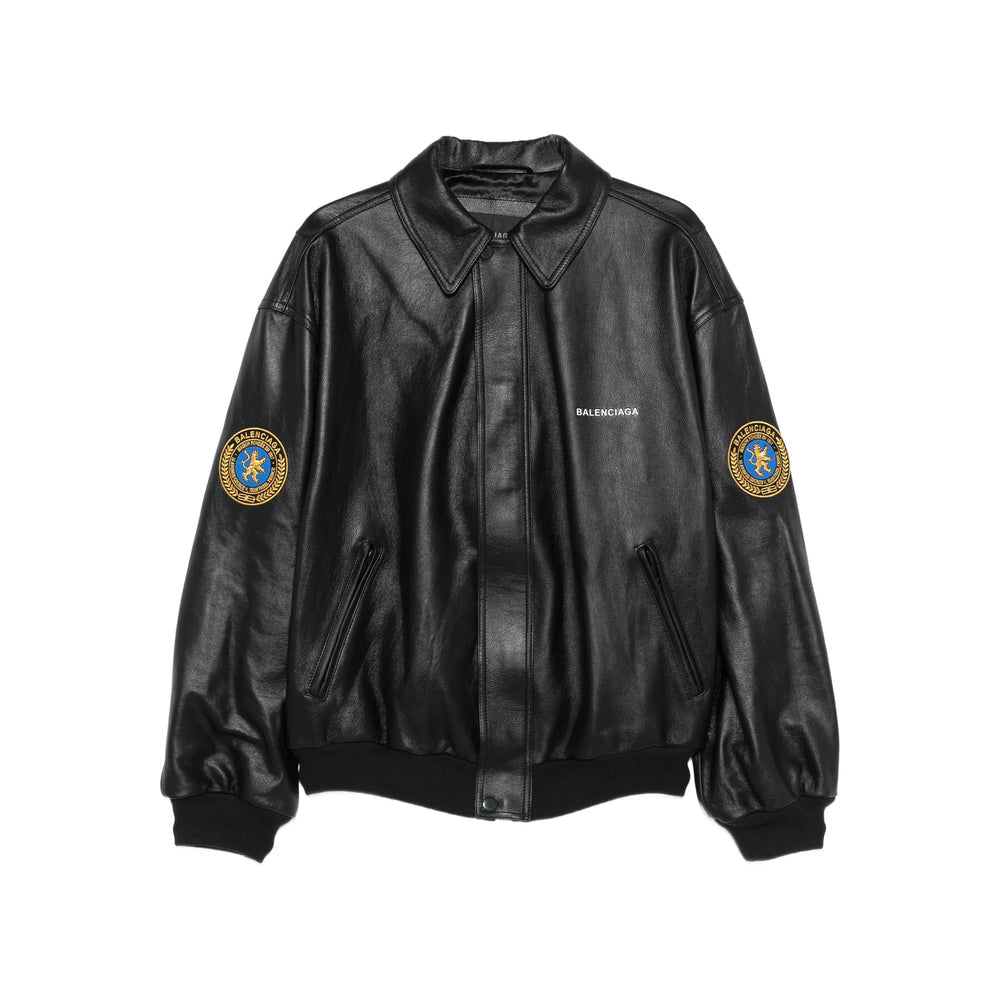 Balenciaga Jackets- Balenciaga Black Jackets - Bomber Jackets Men Stylish Everyday Designer Outerwear