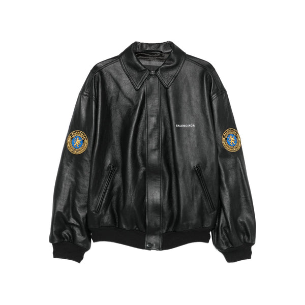 Balenciaga Jackets- Balenciaga Black Jackets - Bomber Jackets Men Stylish Everyday Designer Outerwear