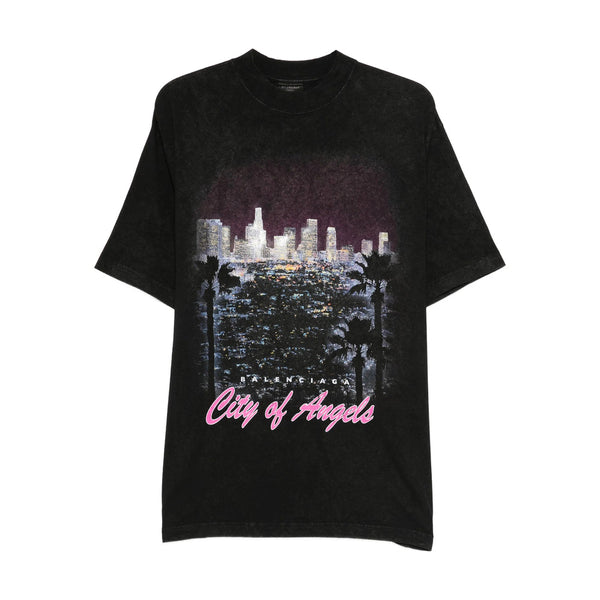 Balenciaga T-Shirts? Balenciaga Black T-Shirts & Vests - T-Shirts Men Casual Everyday Designer Tee