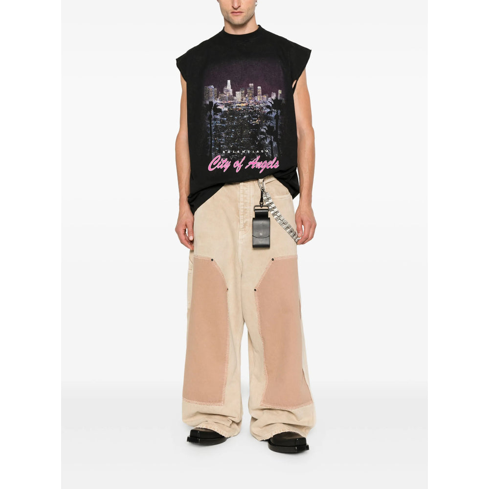 Balenciaga vests side profile designer luxury fashion