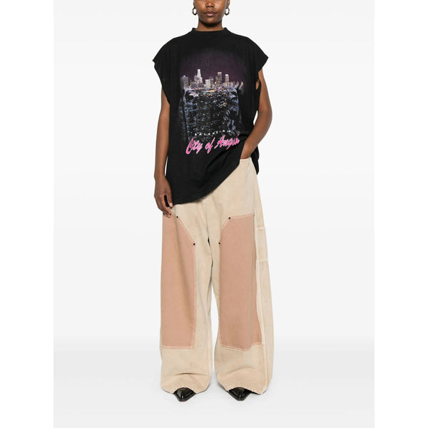 Balenciaga T-Shirts? Balenciaga Black T-Shirts & Vests - Vests & Tanks Men Casual Everyday Designer Tee