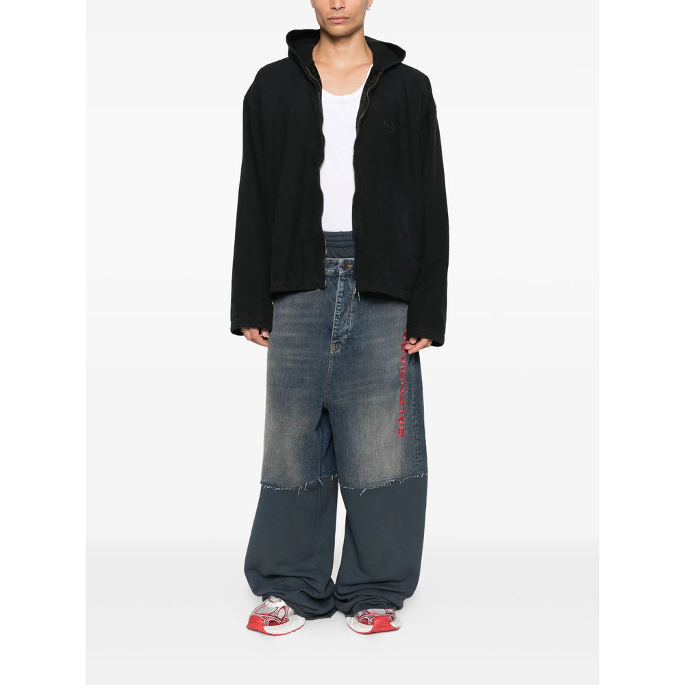 Balenciaga Pants- Balenciaga Blue Trousers - Track Pants Men Premium Designer Casual Trousers