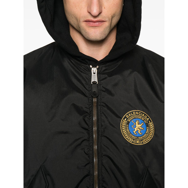 Balenciaga Jackets- Balenciaga Black Jackets - Bomber Jackets Men Premium Casual Designer Jacket
