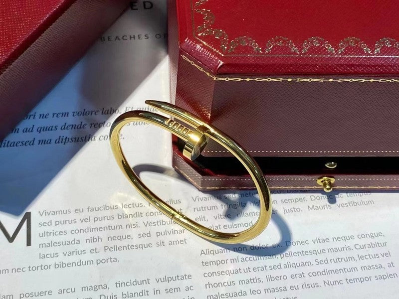 Close-up detail view of Cartier unisex jewelry piece