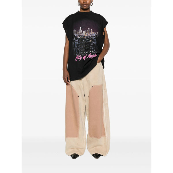 Balenciaga Pants? Balenciaga Neutrals Trousers - Wide-Leg Trousers Men Tailored Everyday Designer Pants