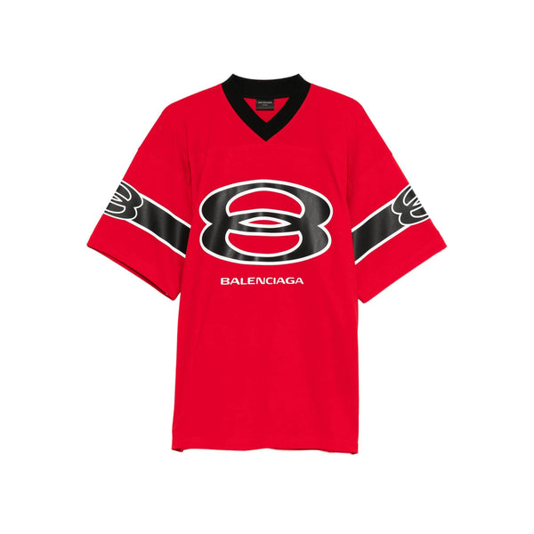 Balenciaga T-Shirts? Balenciaga Red T-Shirts & Vests - T-Shirts Men Premium Designer Cotton T-Shirt