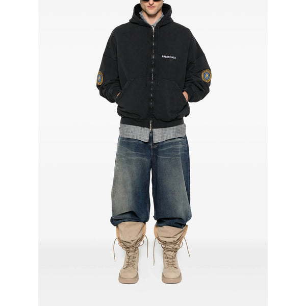 Balenciaga Hoodies? Balenciaga Black Sweaters & Knitwear - Hoodies Men Premium Designer Casual Hoodie