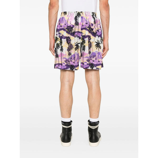 Balenciaga Shorts? Balenciaga Purple Shorts - Bermuda Shorts Men Everyday Lightweight Designer Shorts